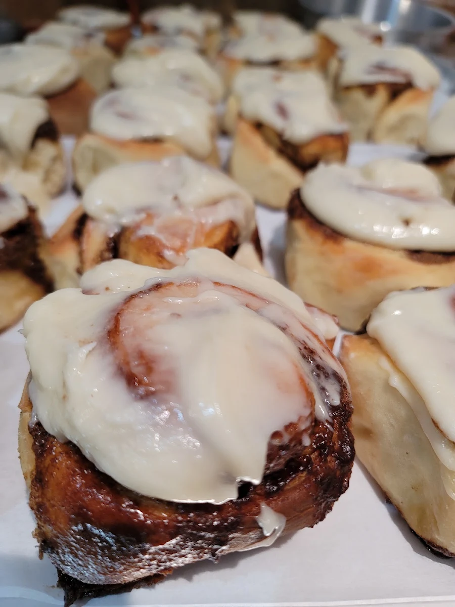 Maple Bocon Cinnamon Rolls