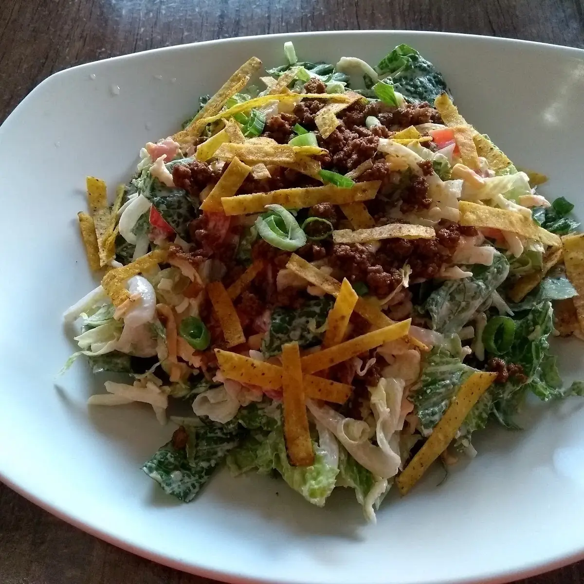 Beef Taco Salad, The Stubby Goat