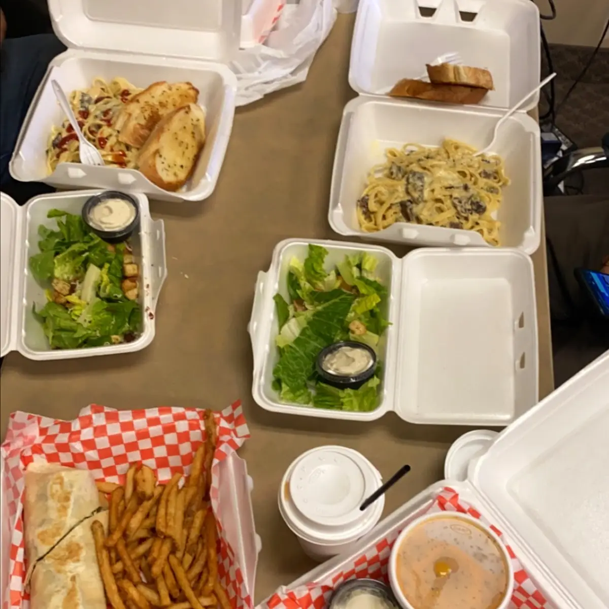 Crispy Chicken Caesar Wrap, The Stubby Goat