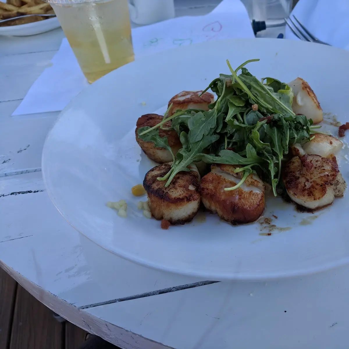 Pan Seared Scallops
