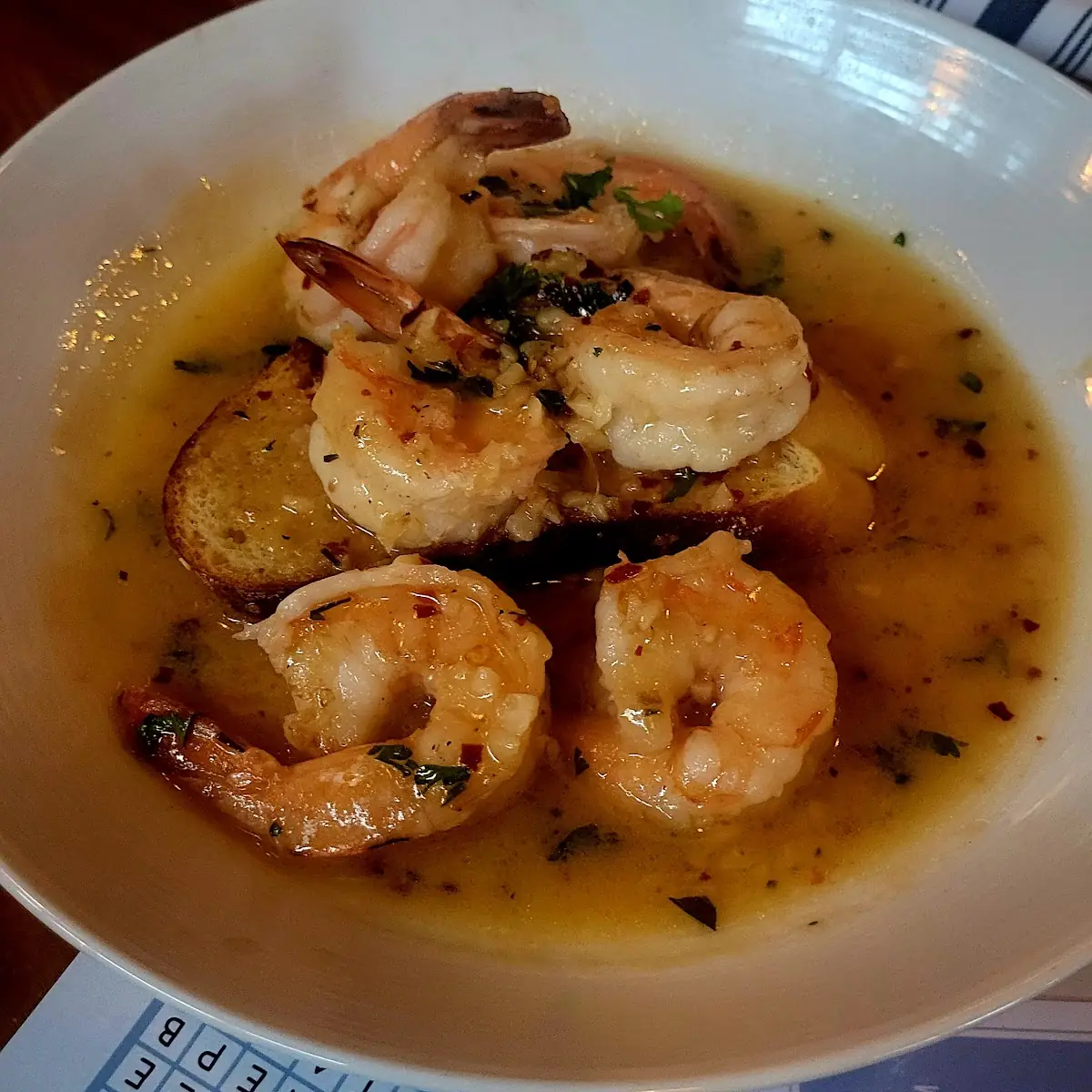 Shrimp Scallops Oreganata