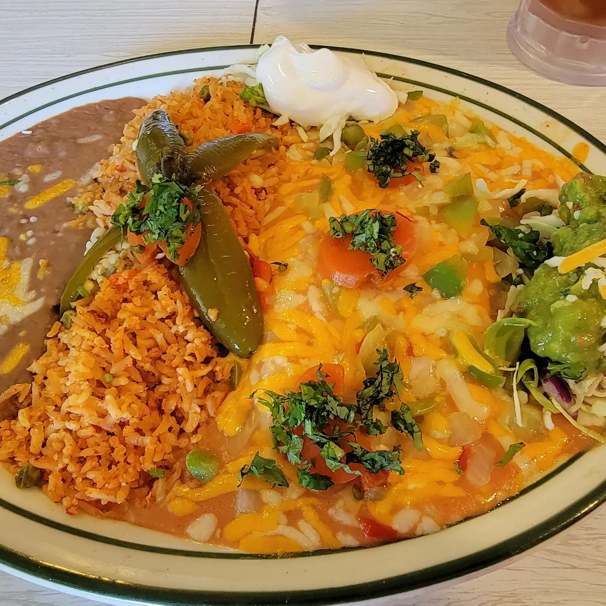 Las Enchiladas Verdes