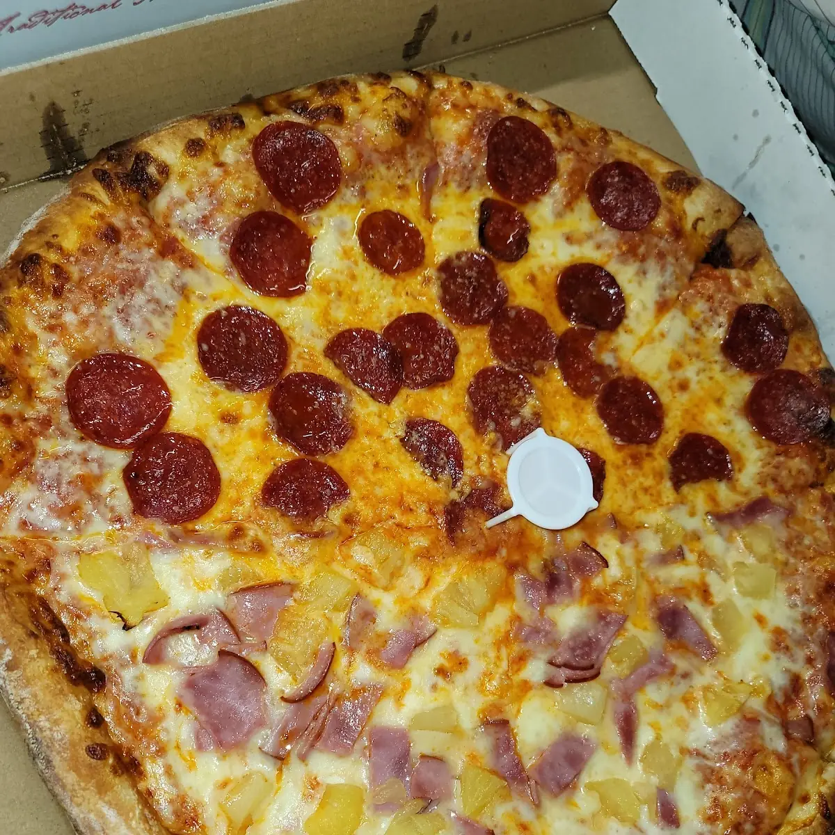 Beef Pepperoni Pizza