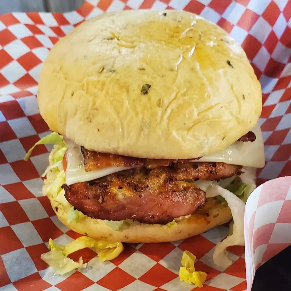 Smoked Chicken Sando