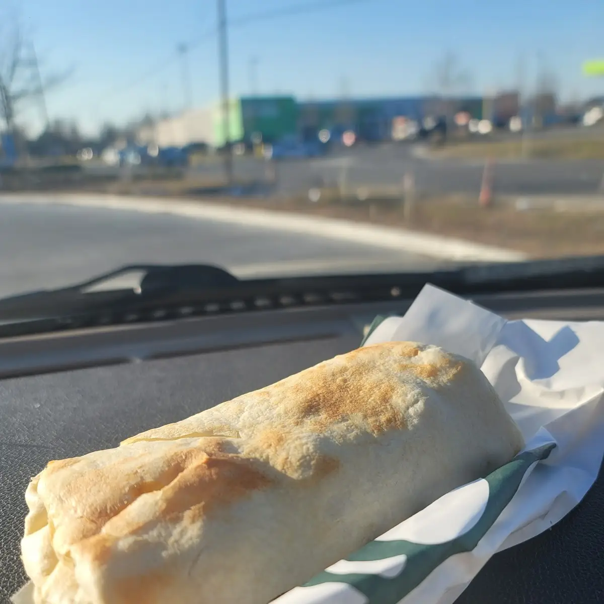 Bacon Sausage & Egg Wrap