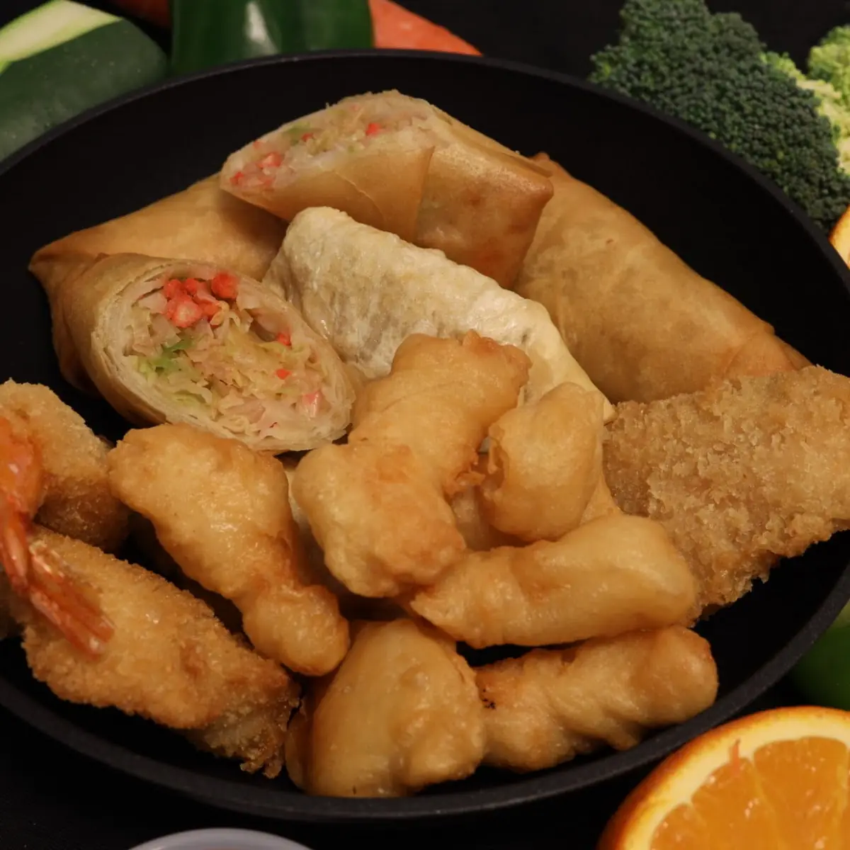 One Piece Shrimp Egg Roll