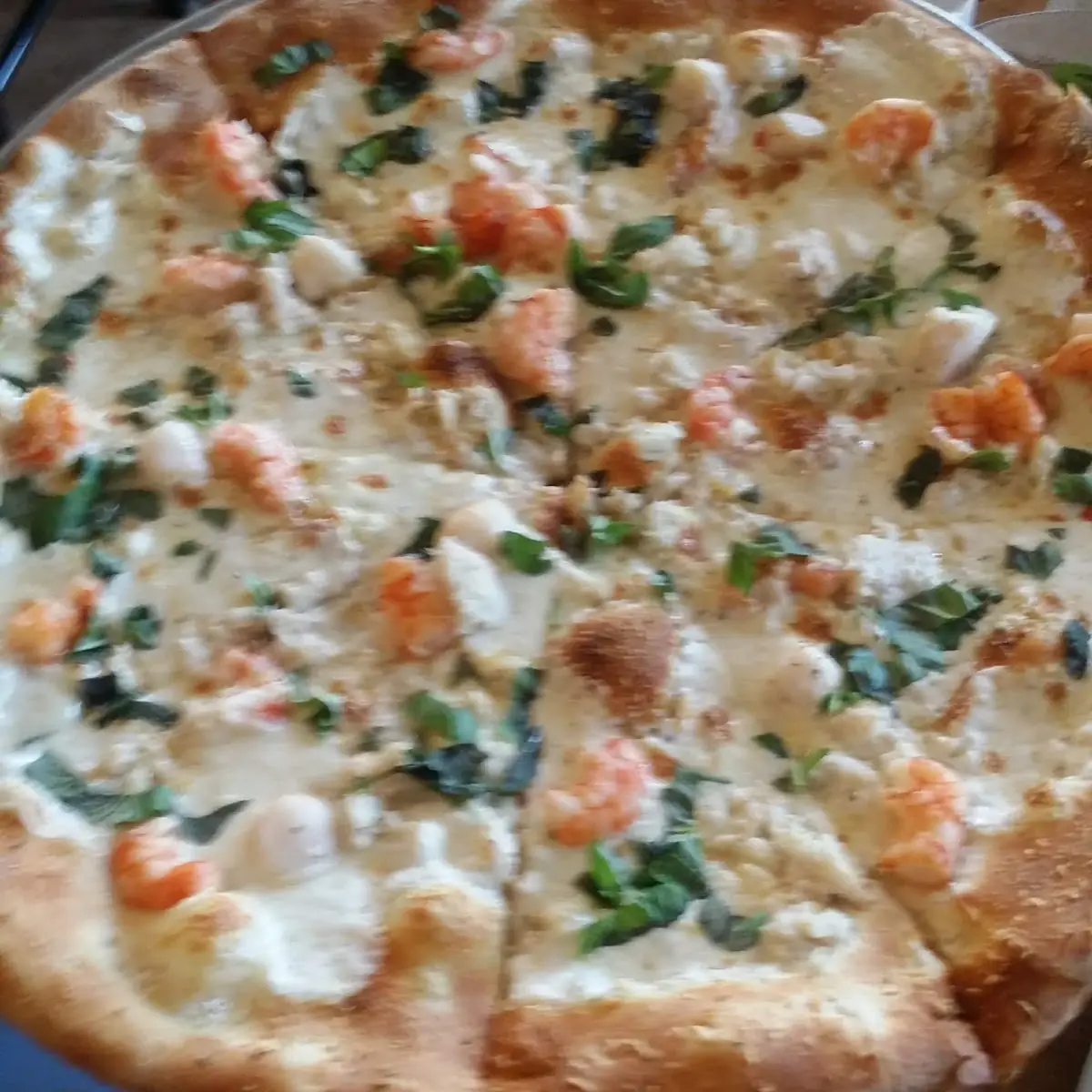 Seafood Pizza
