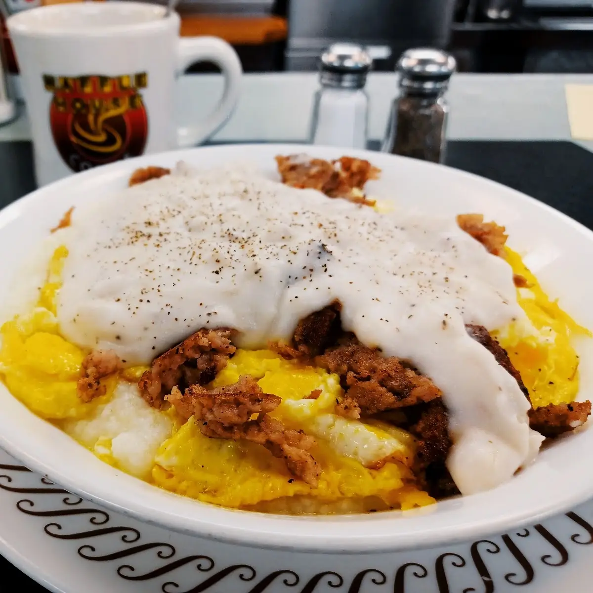 Sausage Gravy & Eggs