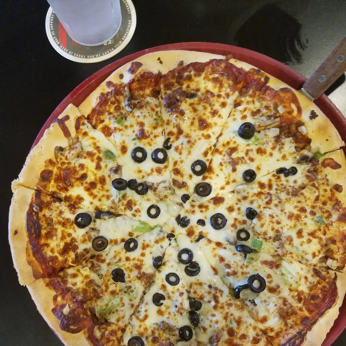 Sausage and Veggie Pizza