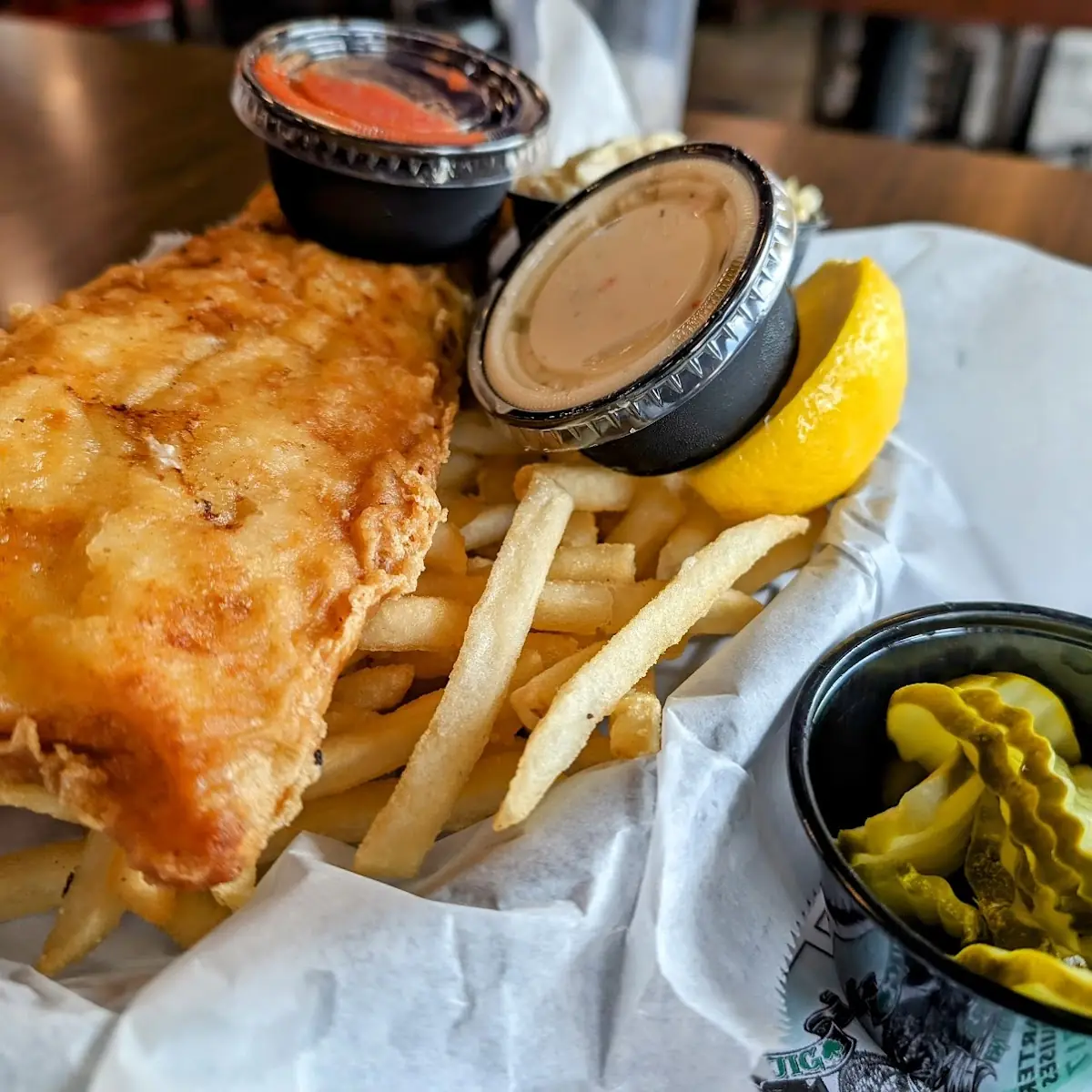 Belly Buster Fish and Chips