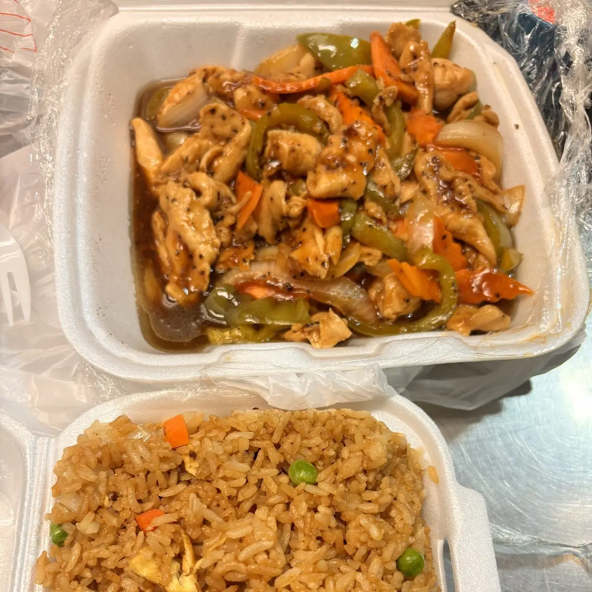Sizzling Black Pepper Chicken