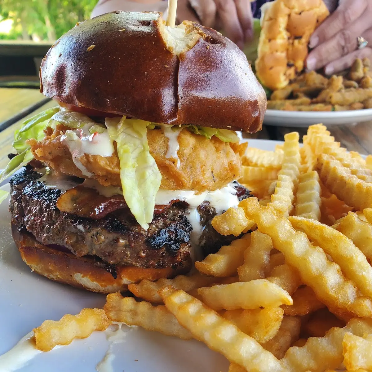 Beer Cheese Burger