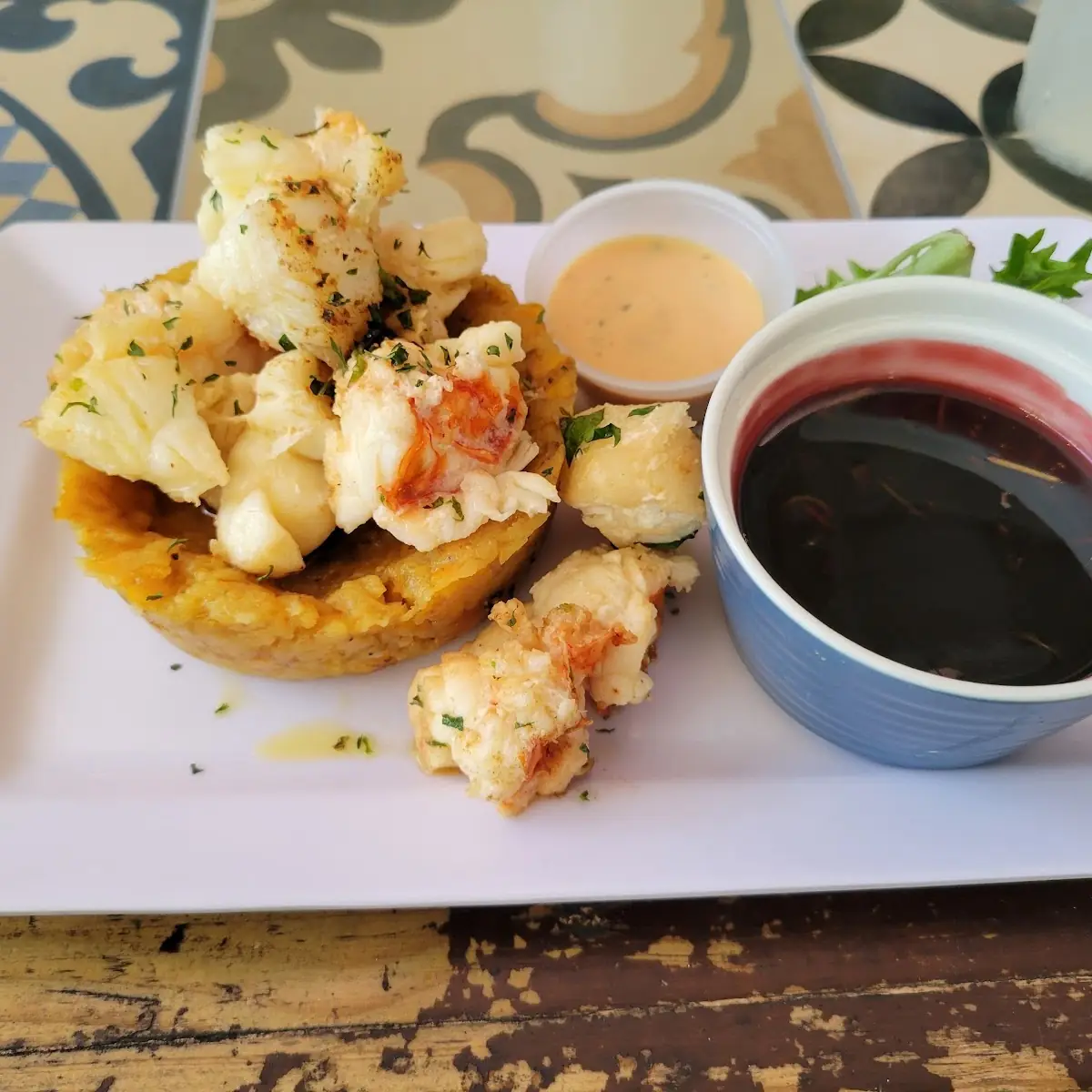 Mofongo Relleno de Langosta