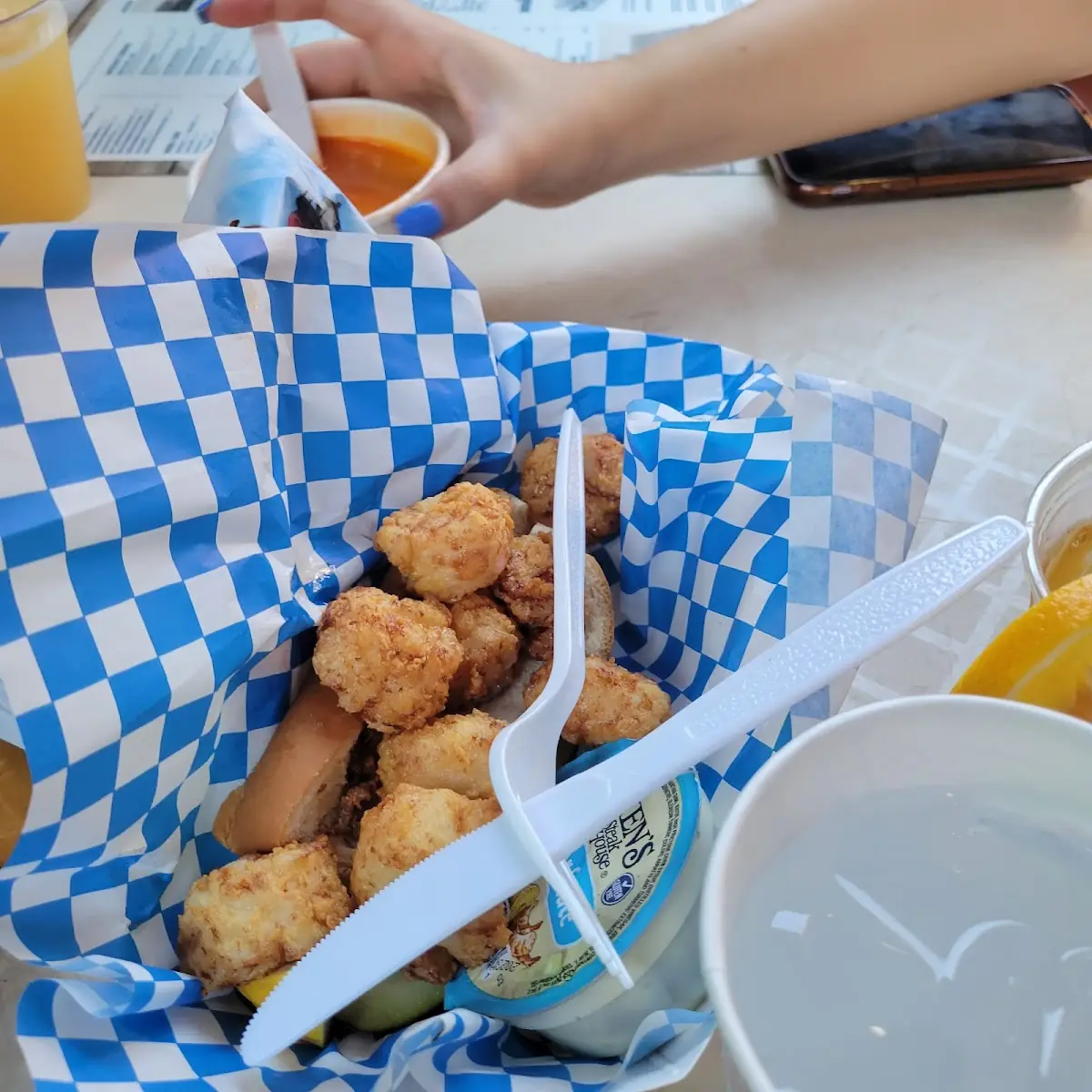 Fried Scallops