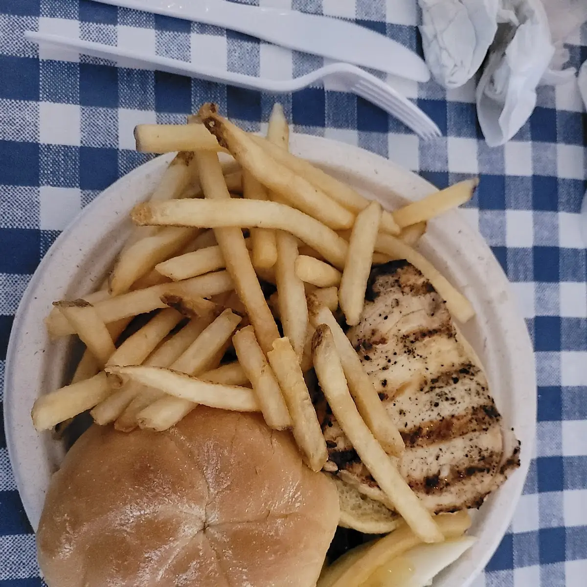 Swordfish Steak Sandwich
