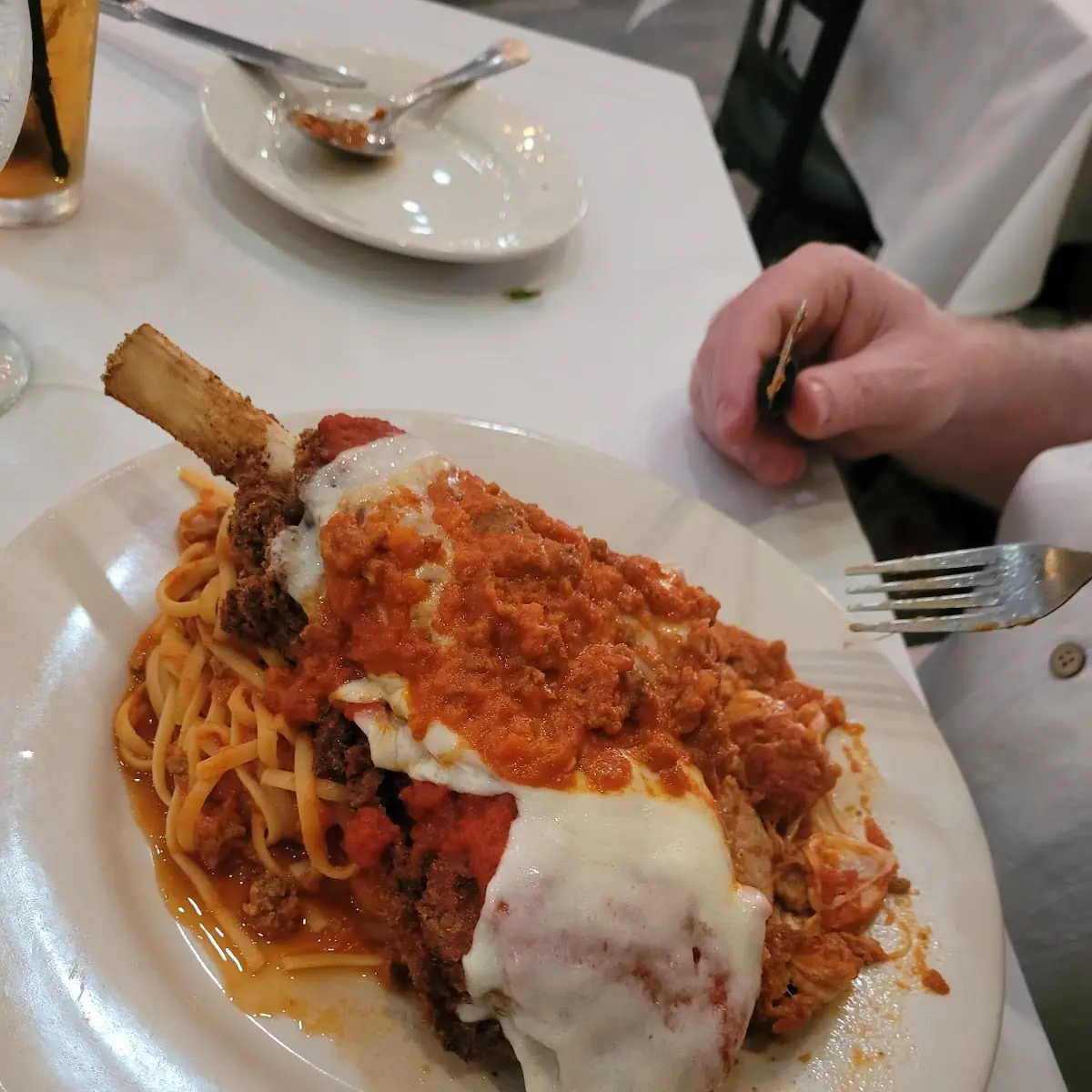 Veal Chop Parmesan
