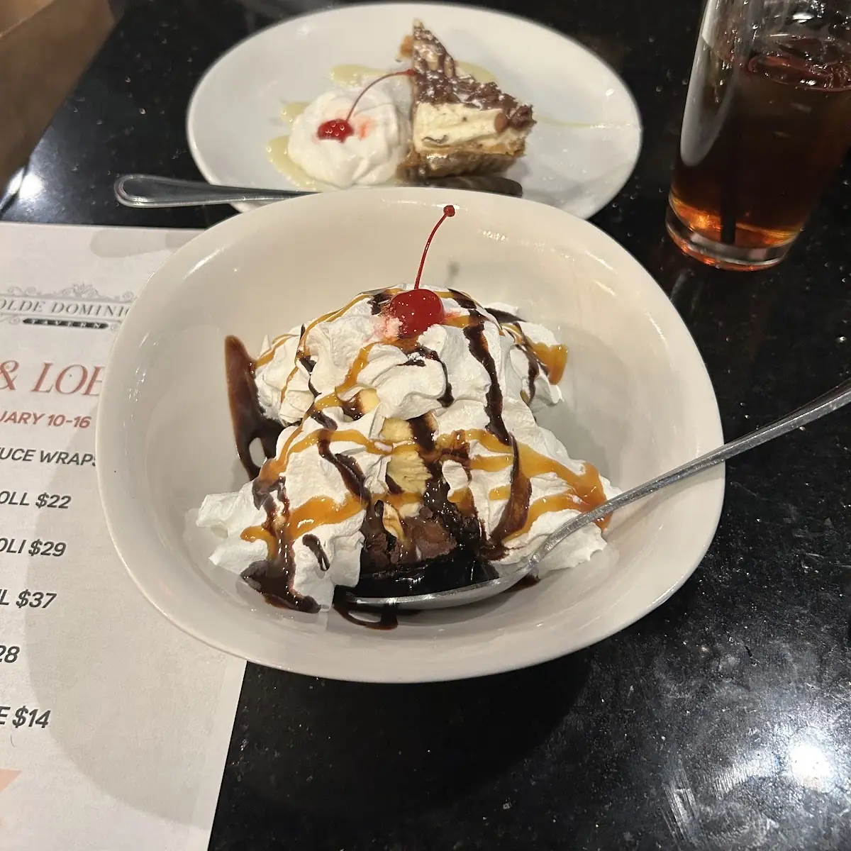 Brownie Sundae