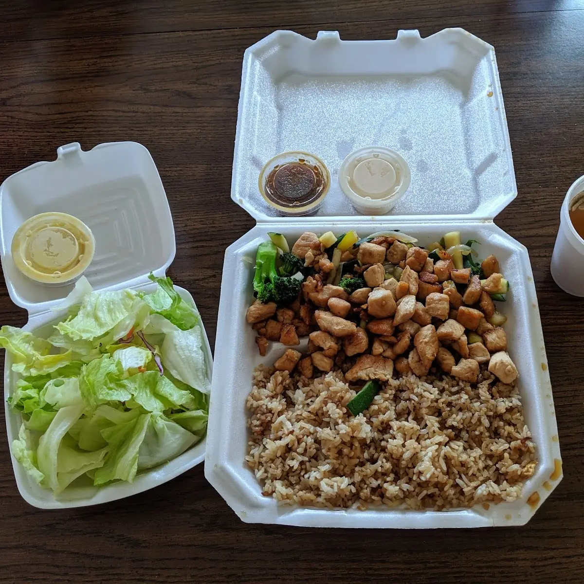Soup Salad Fried Rice