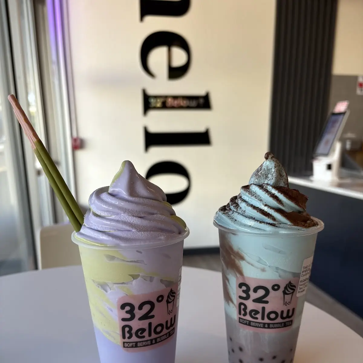 Ube Soft Serve