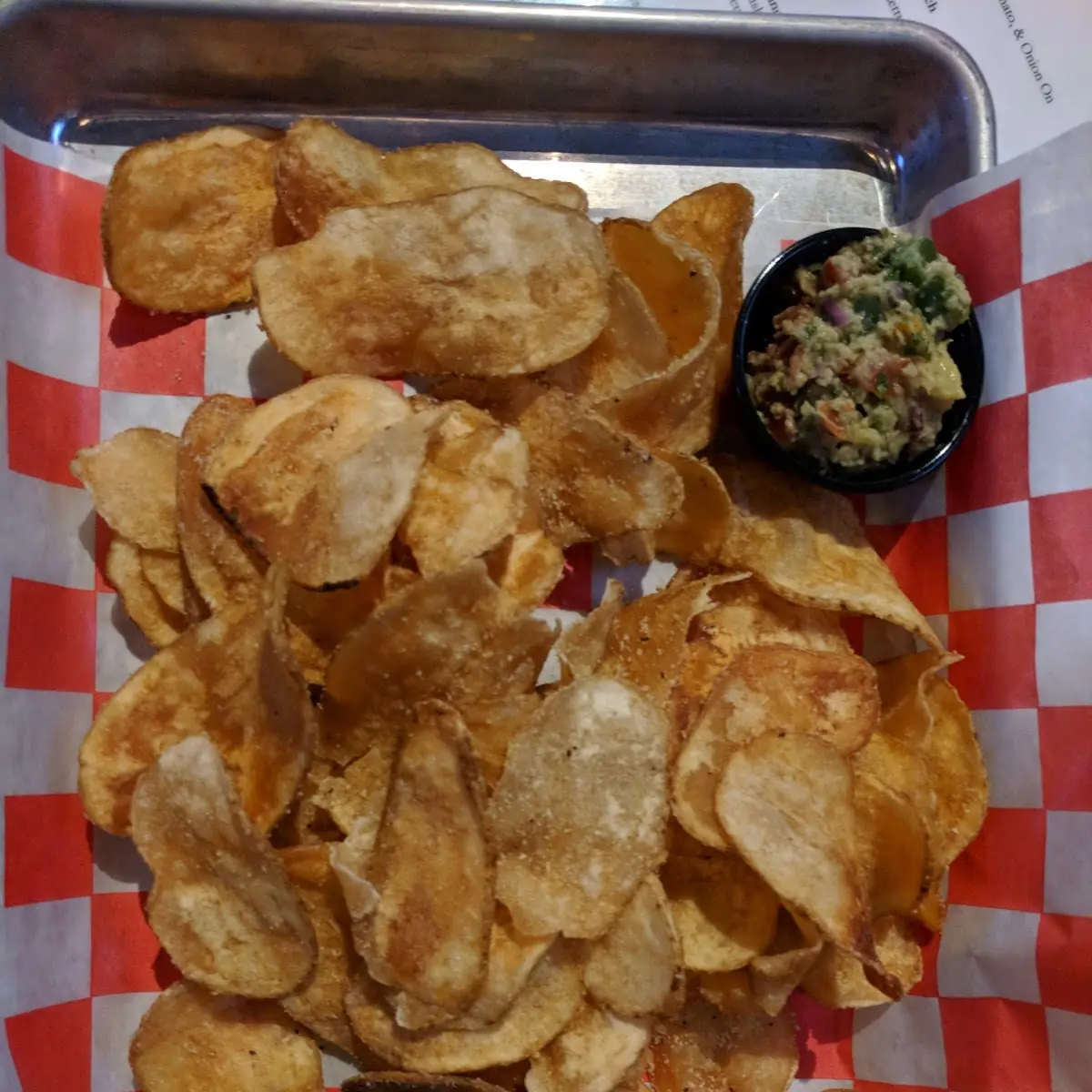 Crispy House Made Potato Chips
