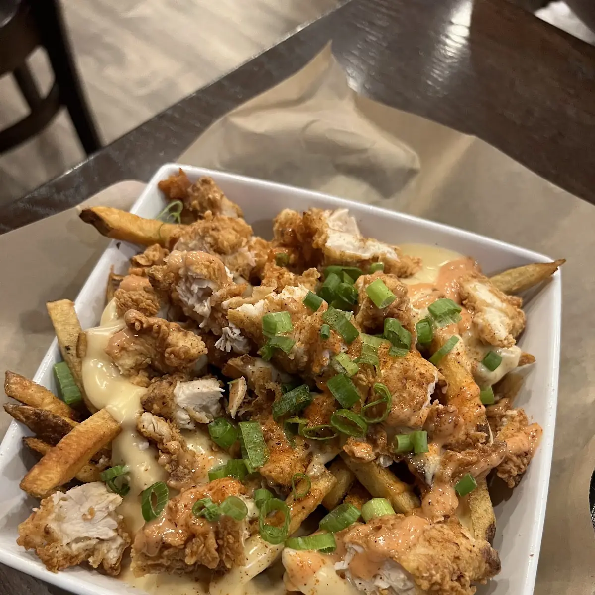 Tyler’S Chicken Cheese Fries