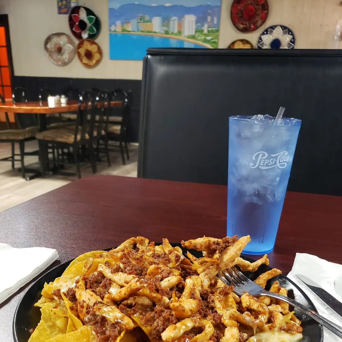 Grilled Chicken and Chorizo Nachos