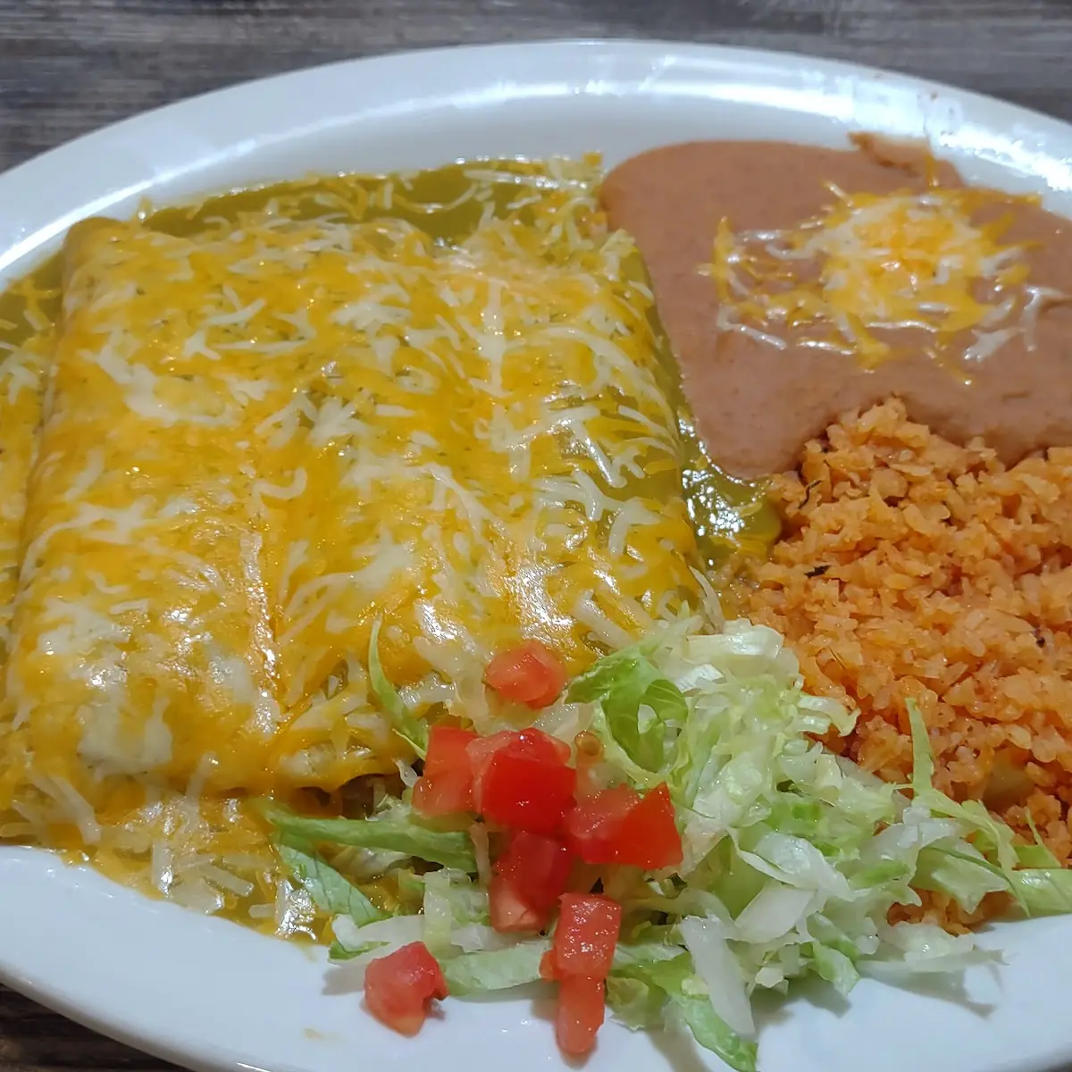 Enchiladas Verdes