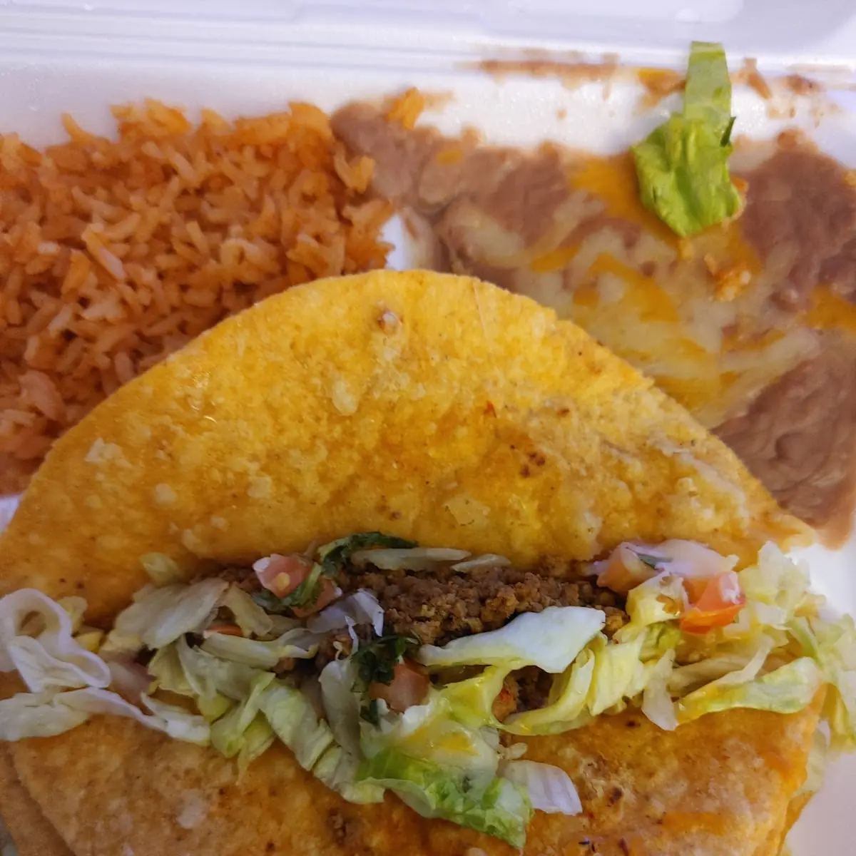 Lunch  Two Tacos