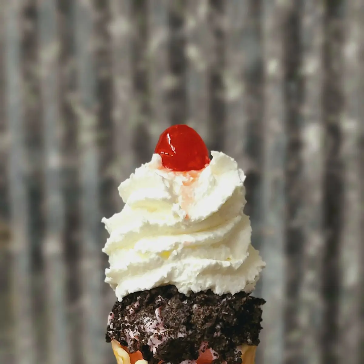 A Homemade Waffle Cone