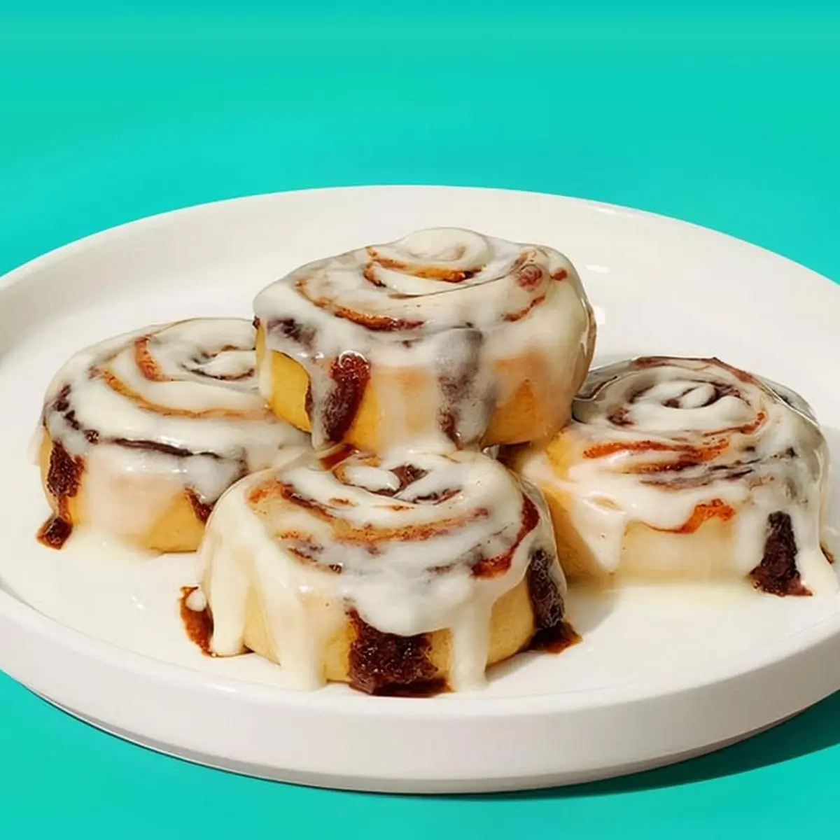 Cinnamon Roll Swirled Soda