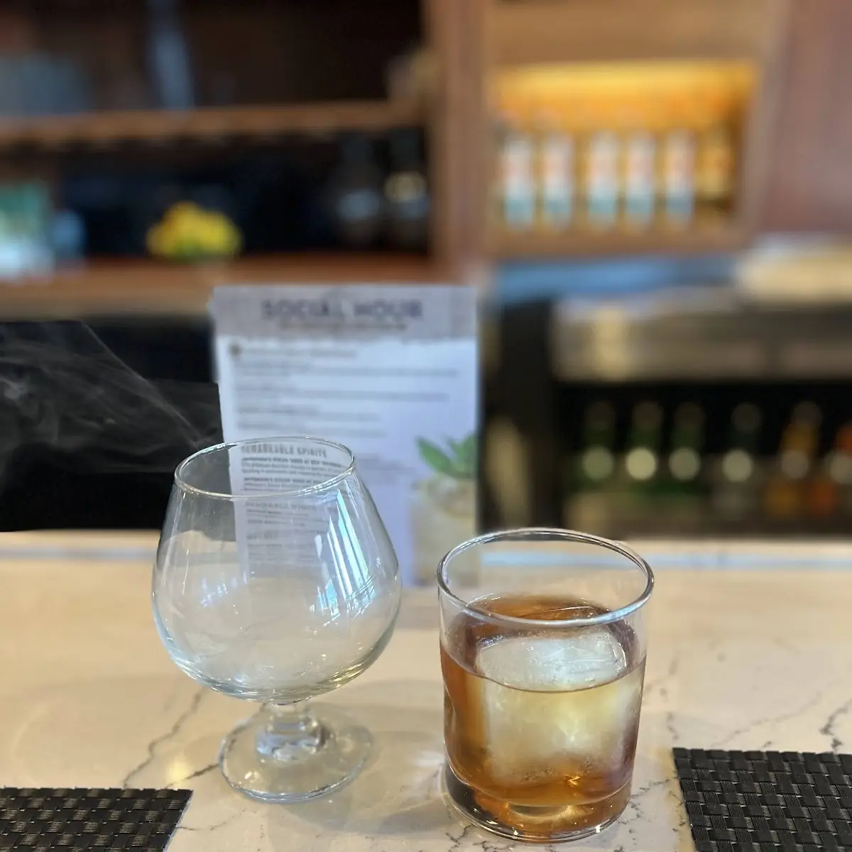 Smoked Old Fashioned