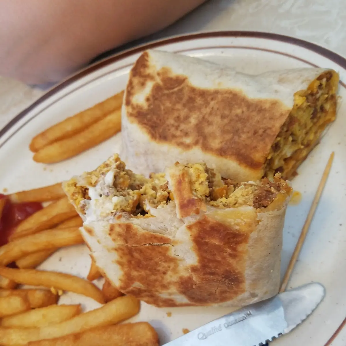 Hash Browns & Toast or Tortillas