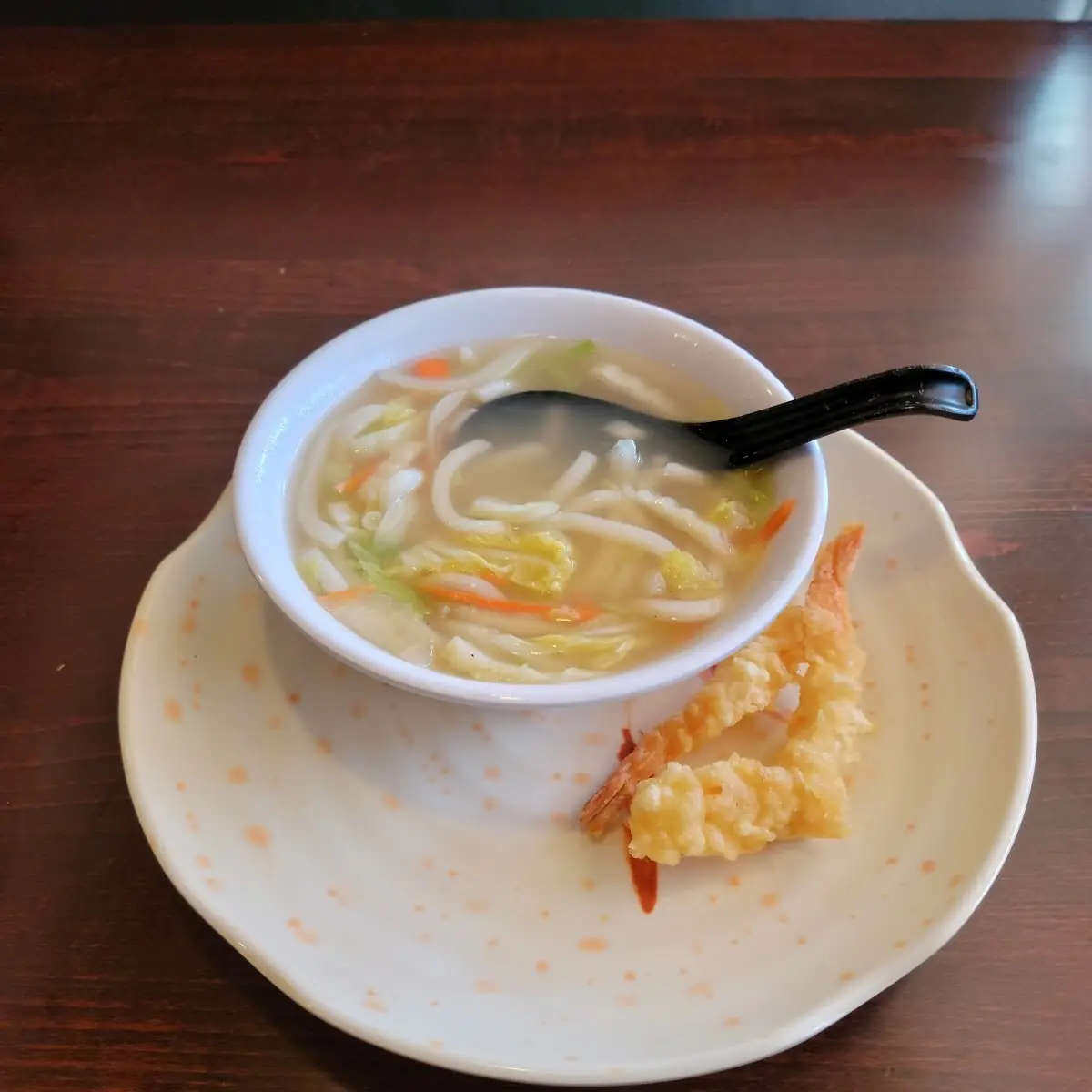 Shrimp Tempura Udon Soup