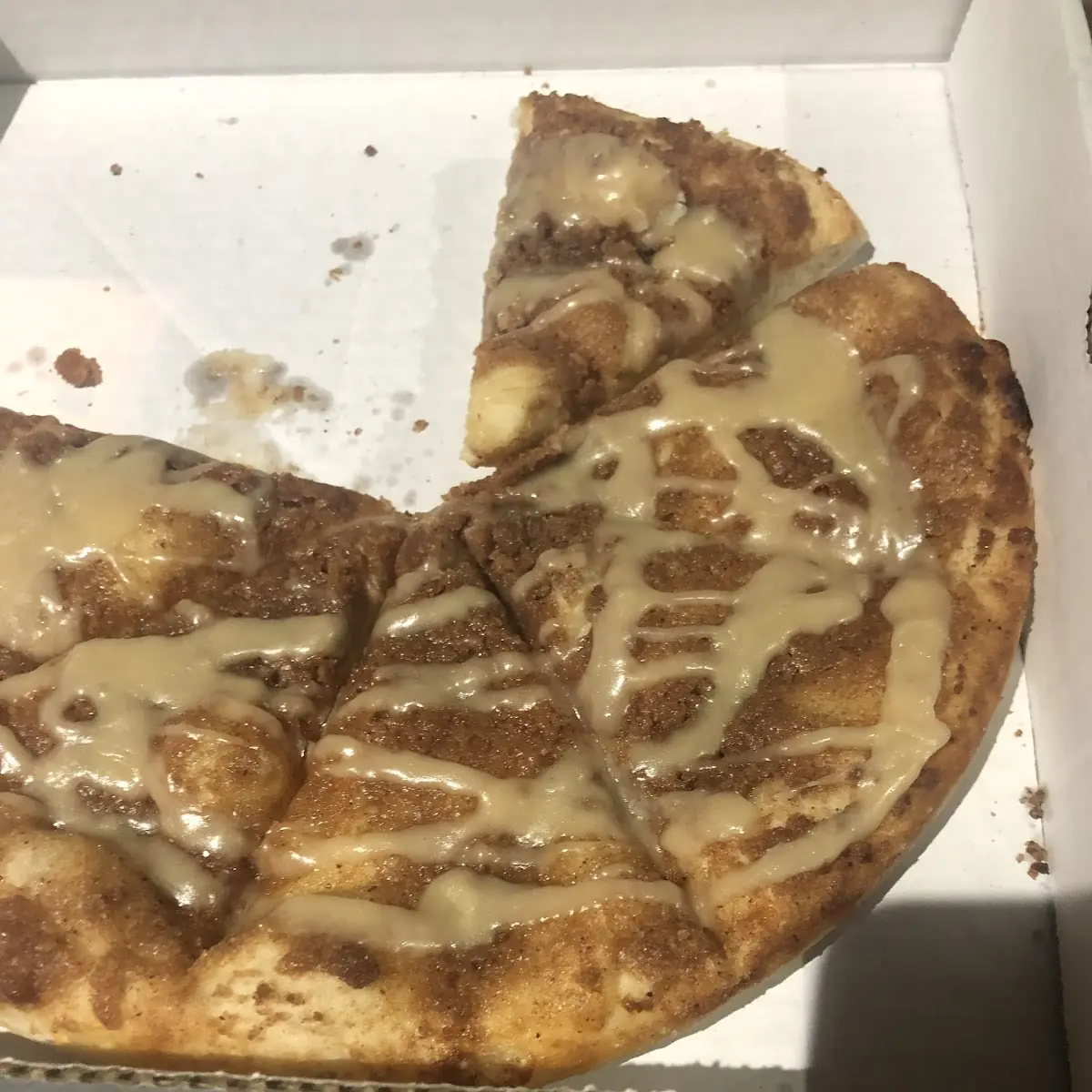 Cinnamon Roll Pizza