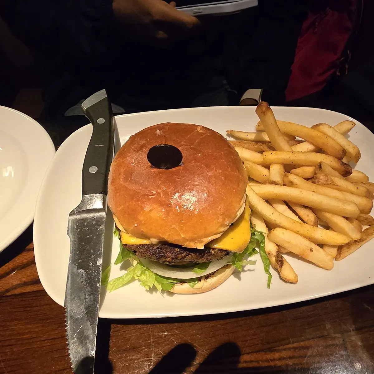Half-Pound Steakhouse Cheeseburger