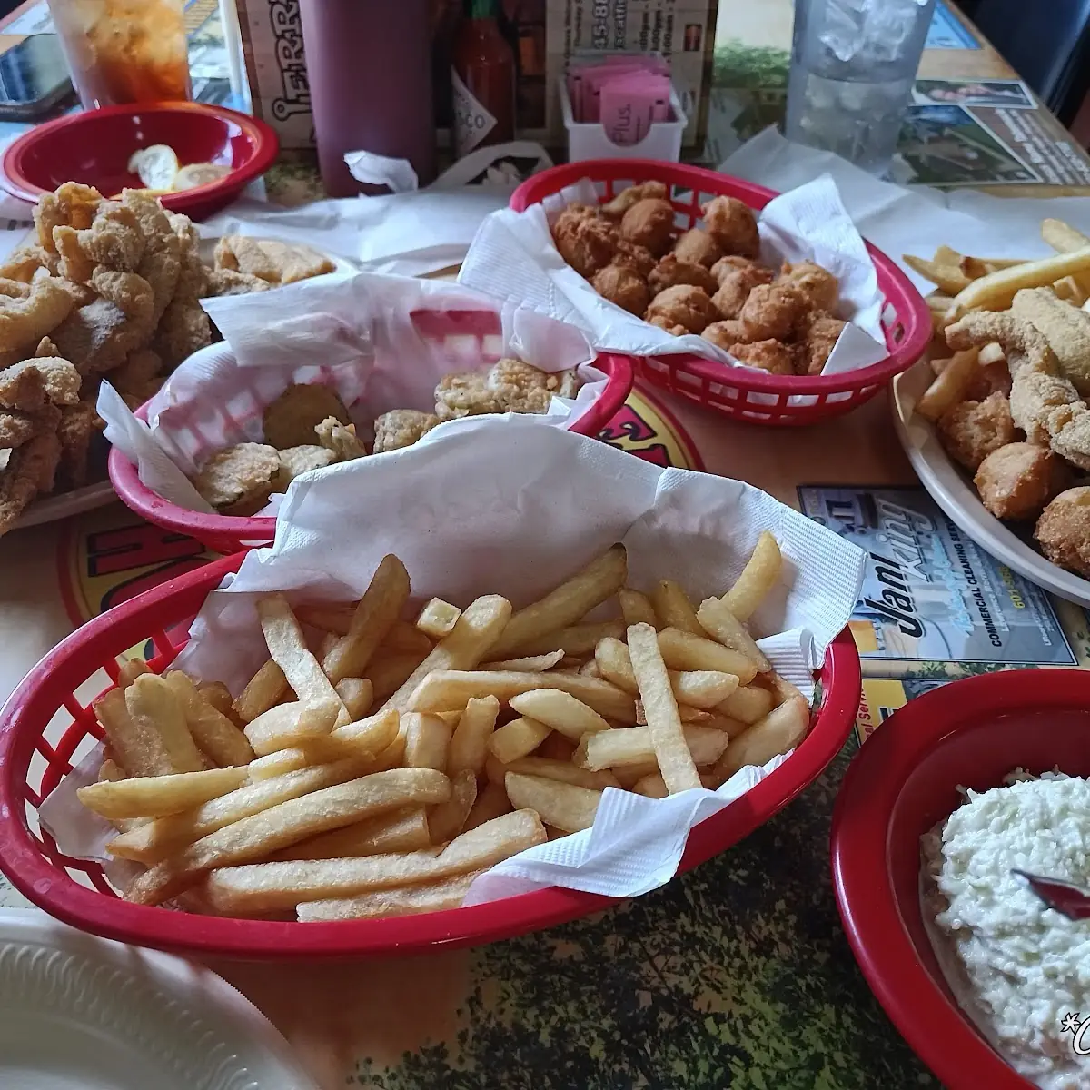 Popcorn Shrimp Basket
