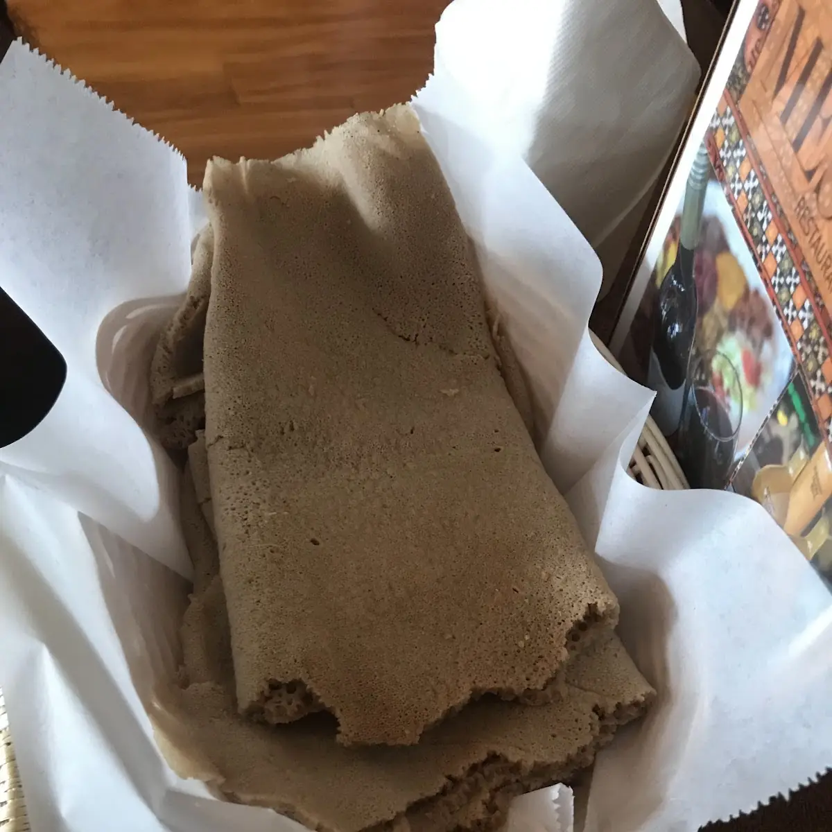 Teff Injera, Gluten Free - (2 pieces)