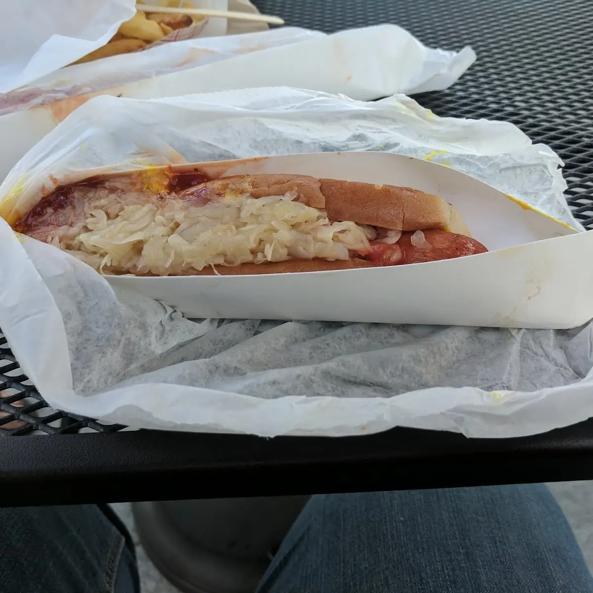 Hot Dog with the Works