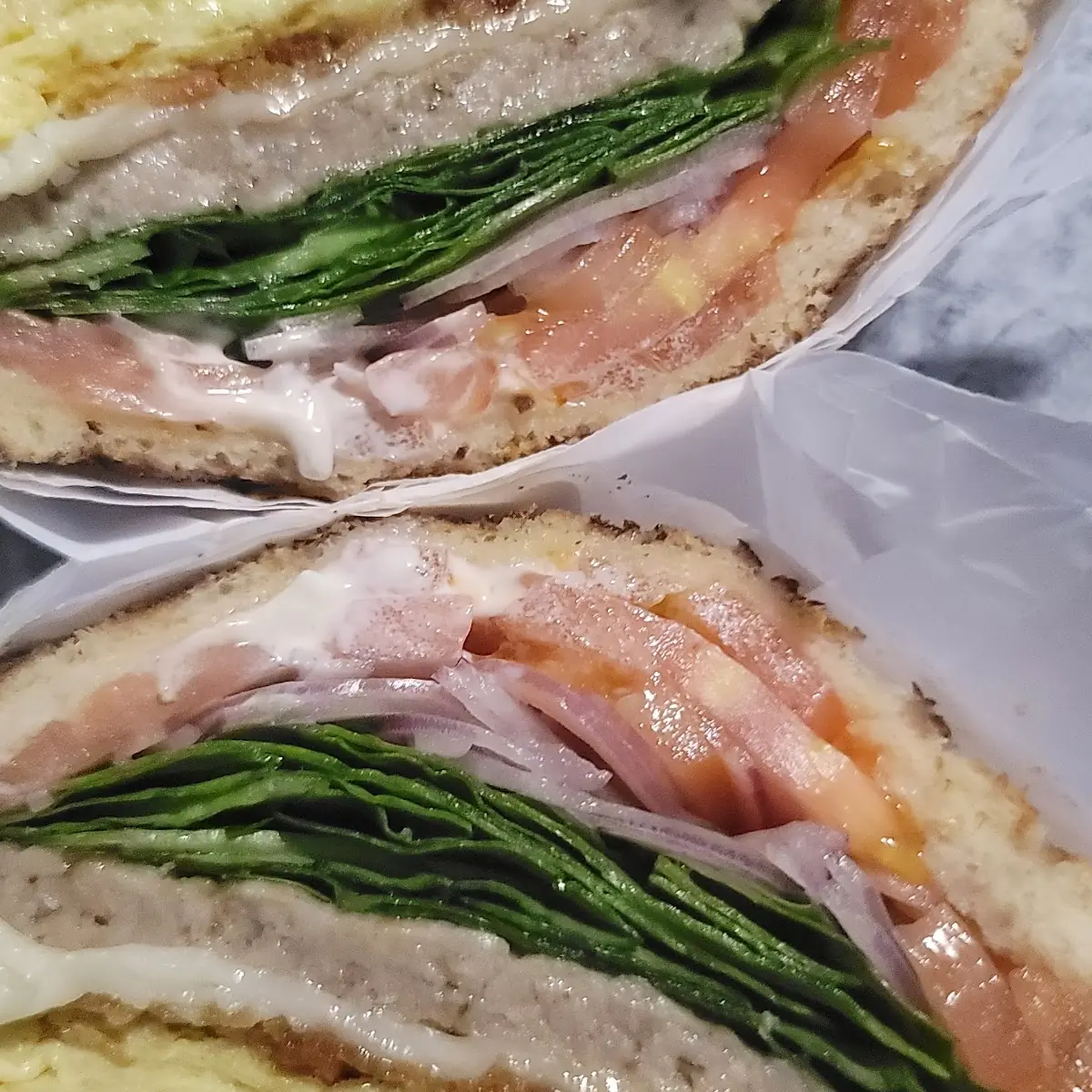 Breakfast Sandwich with Sausage