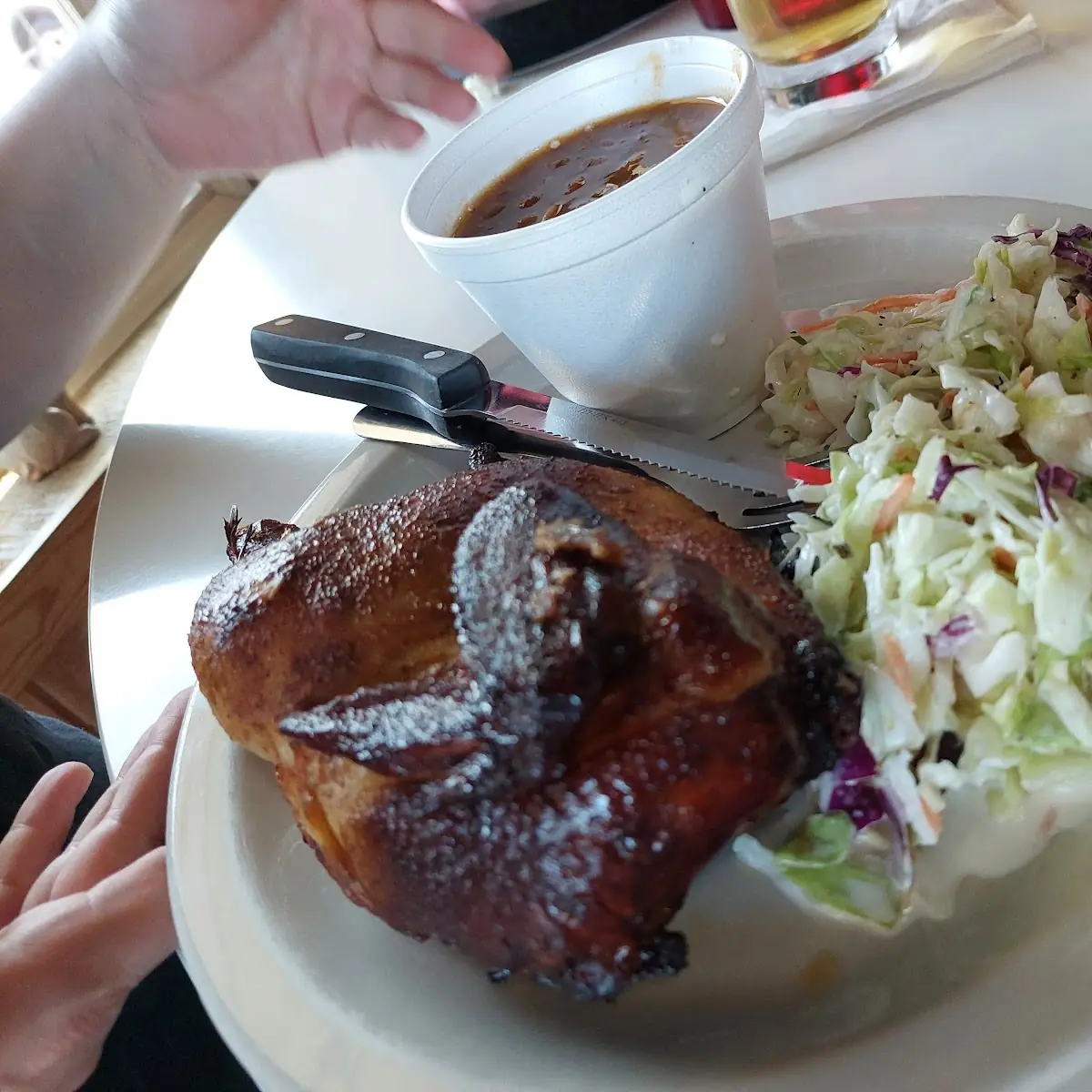 Half Smoked Chicken
