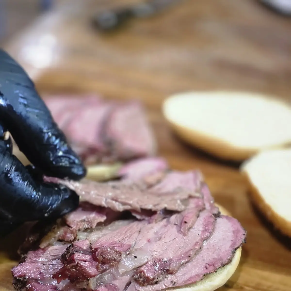 Corned Beef Brisket Sandwich