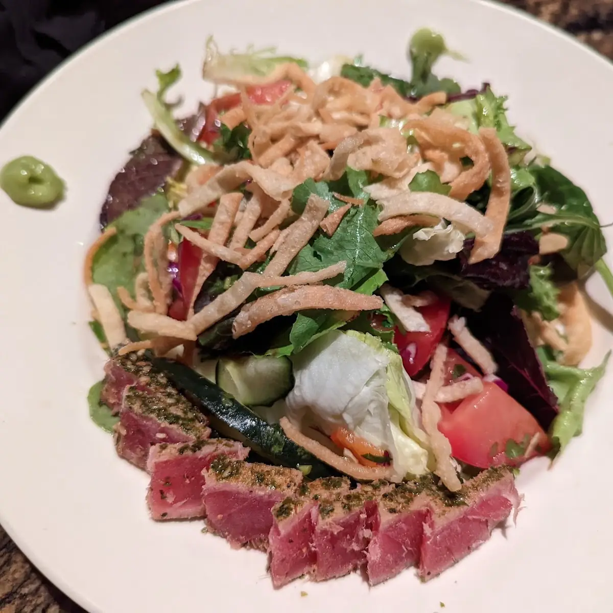 Enlightened Seared Ahi Salad