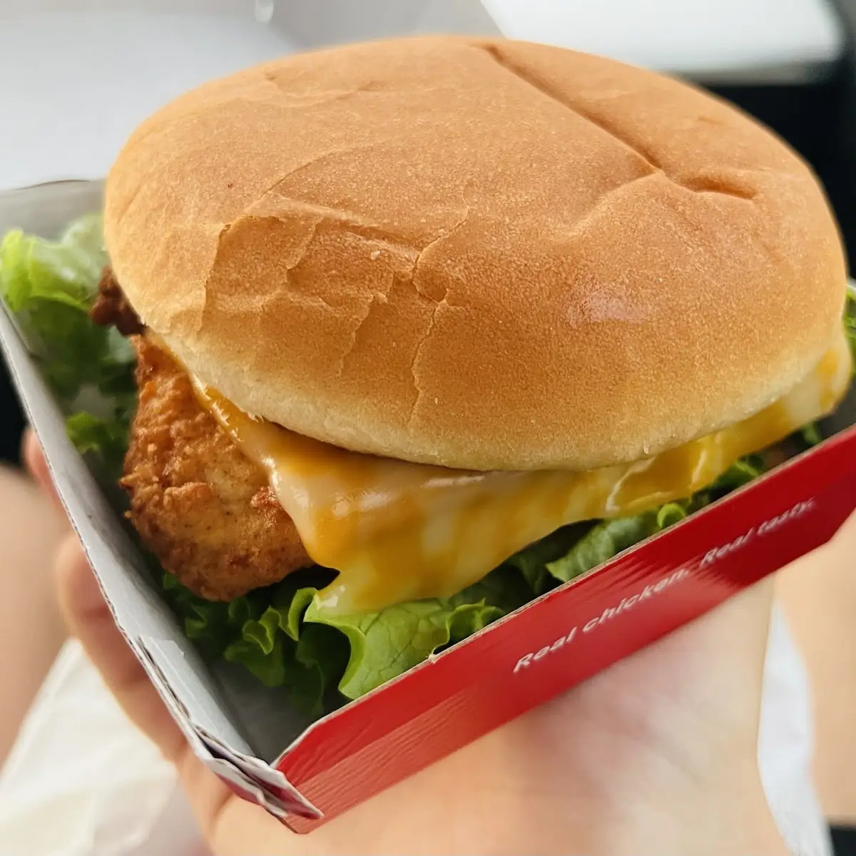 Chick-Fil-A Deluxe with Colby Jack Cheese