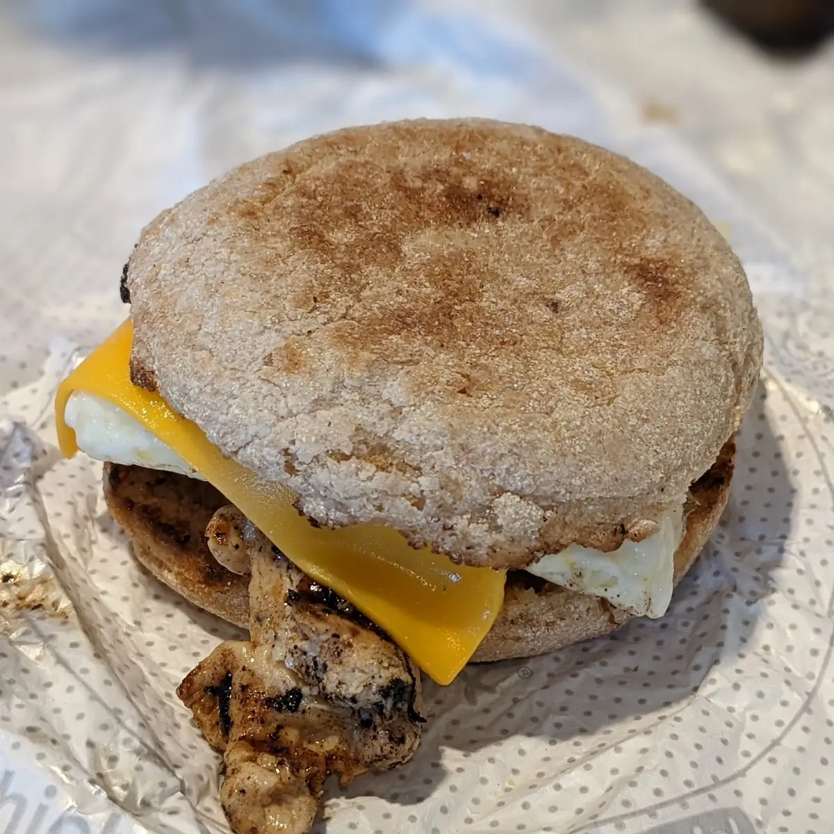 Sausage Egg & Cheese Muffin