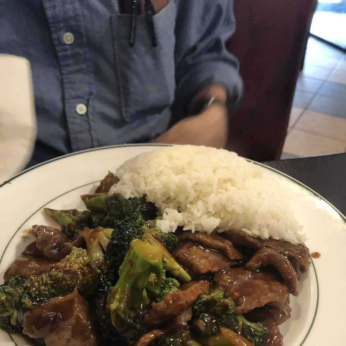 Broccoli Beef Lunch