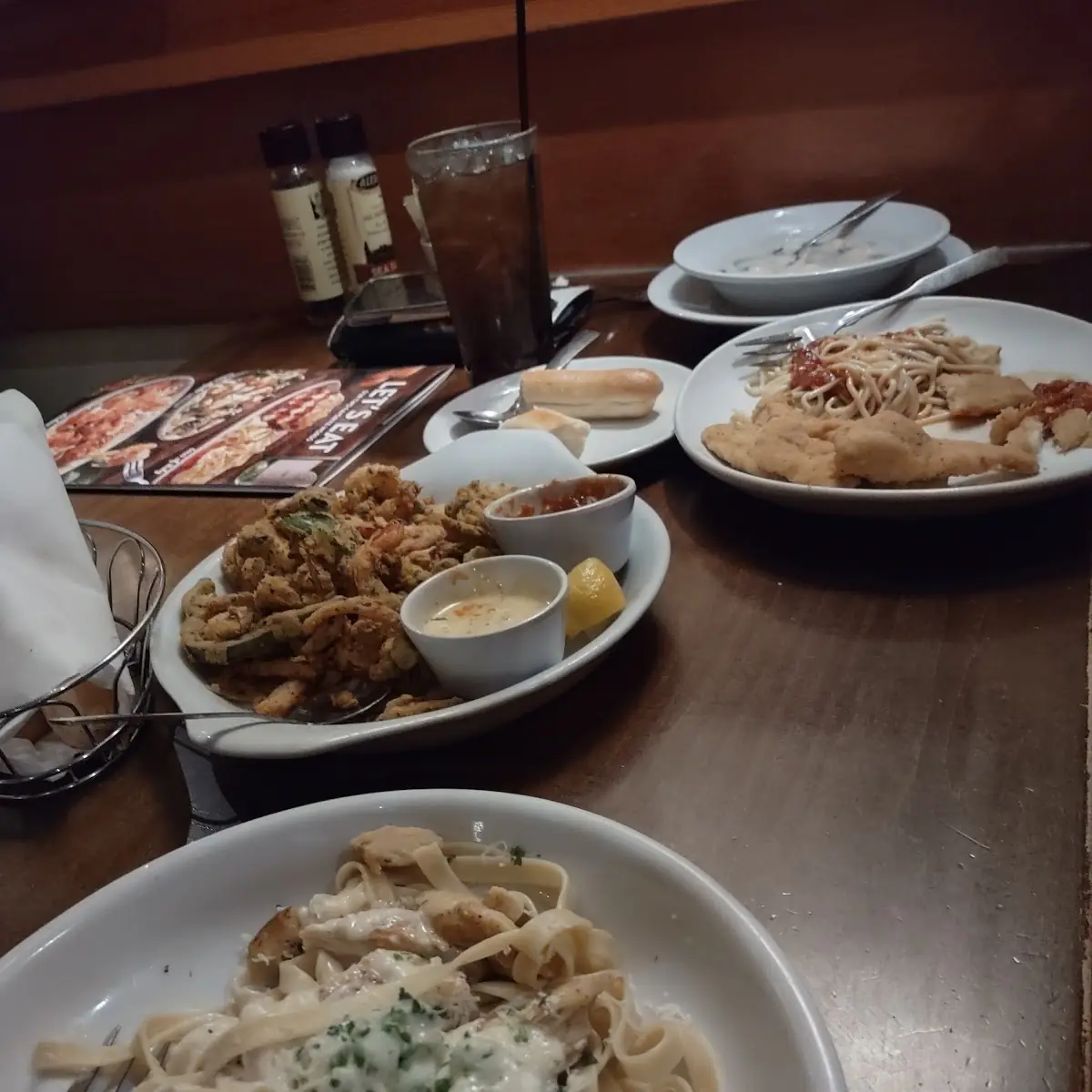 Fettuccine Alfredo with Chicken