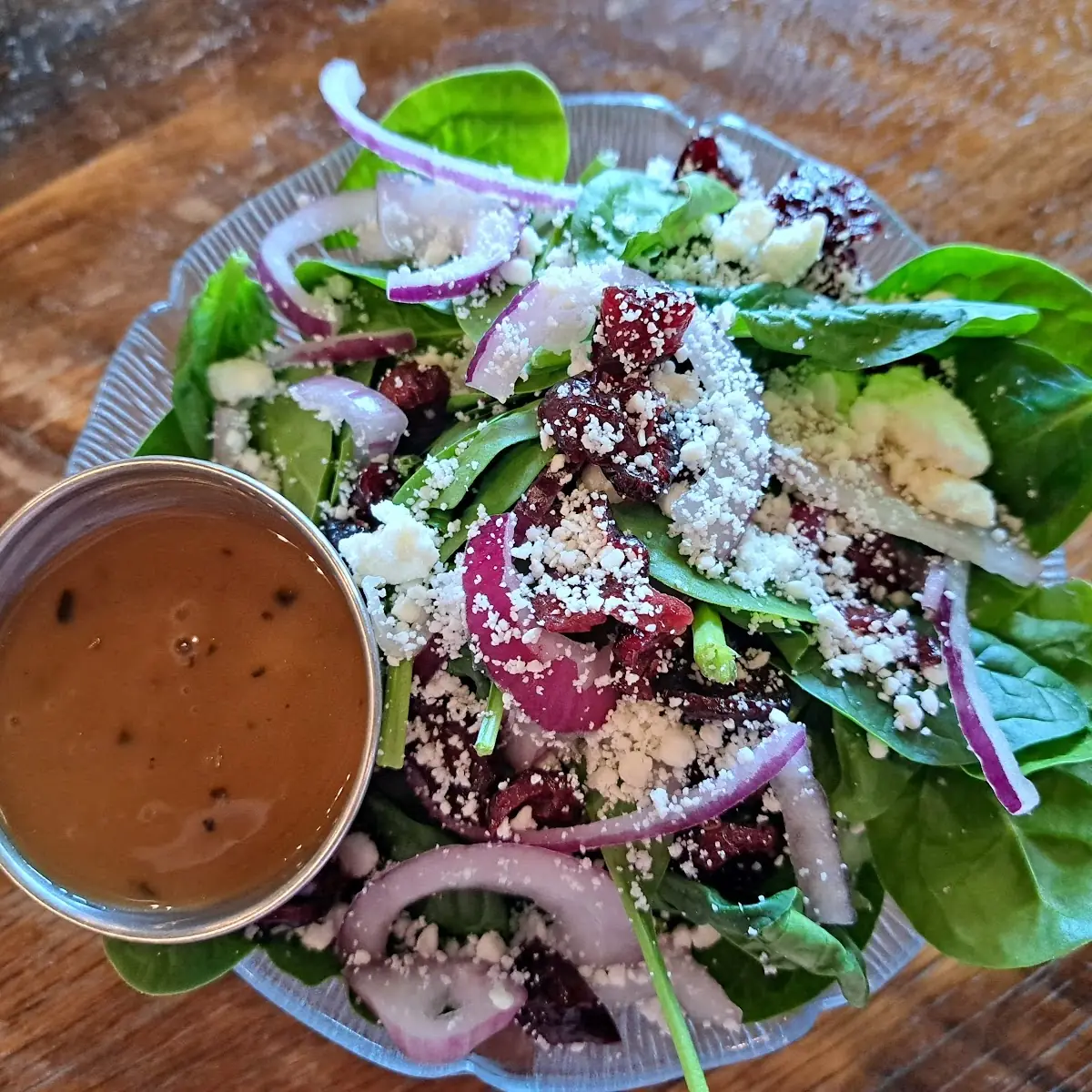 Spinach Side Salad