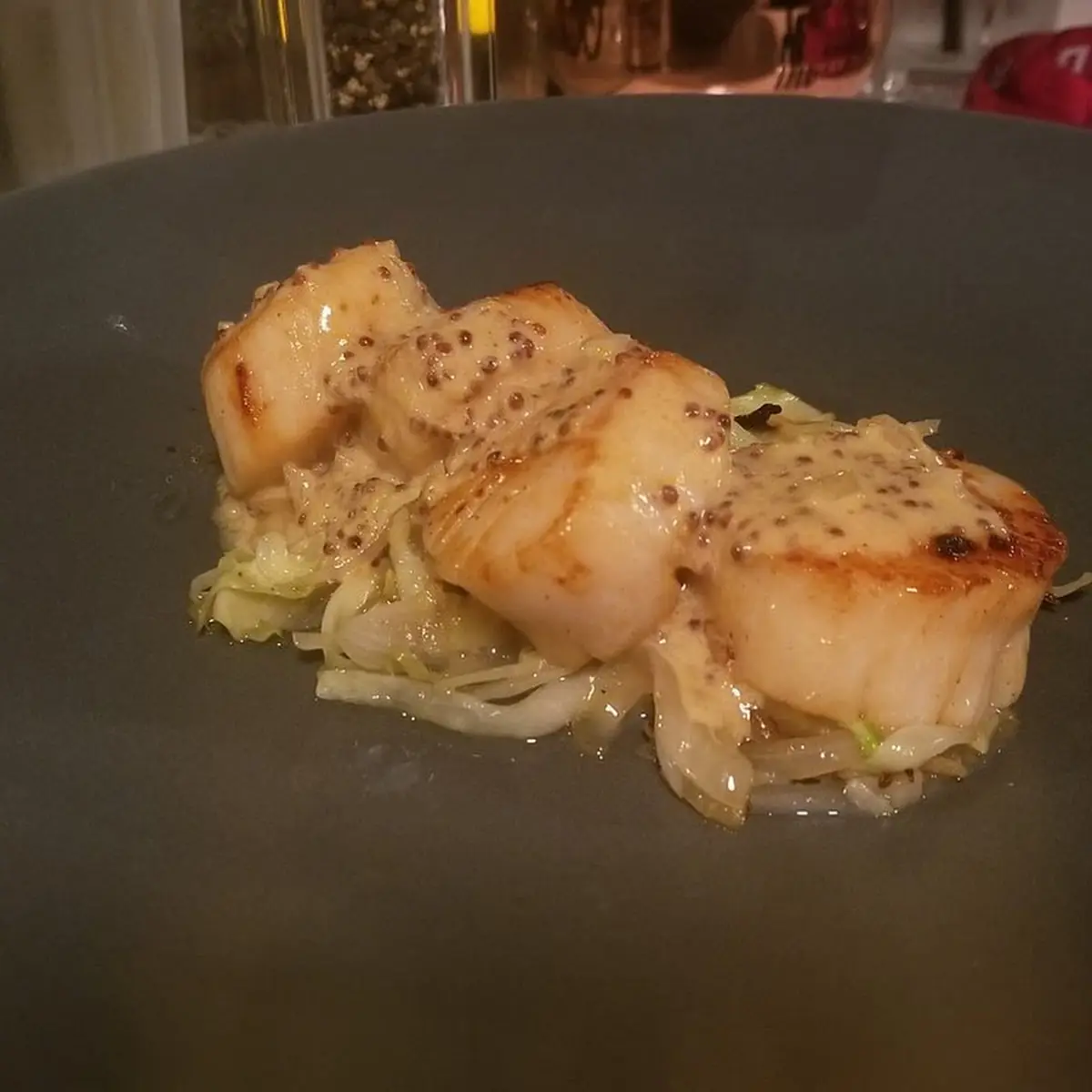 Pan Seared Scallops