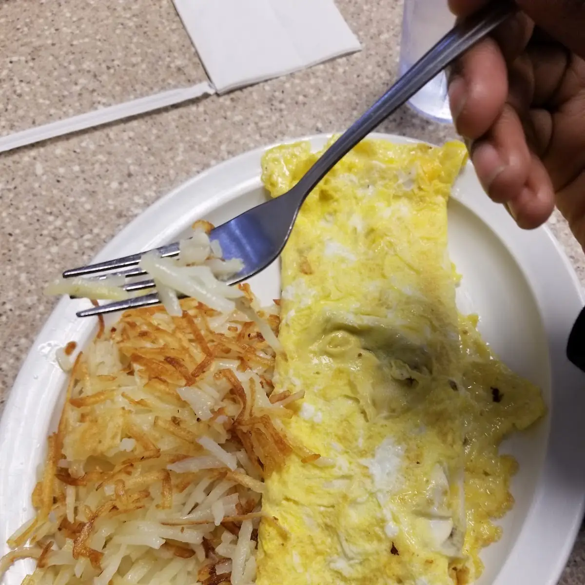 Bacon and Cheese Omelette