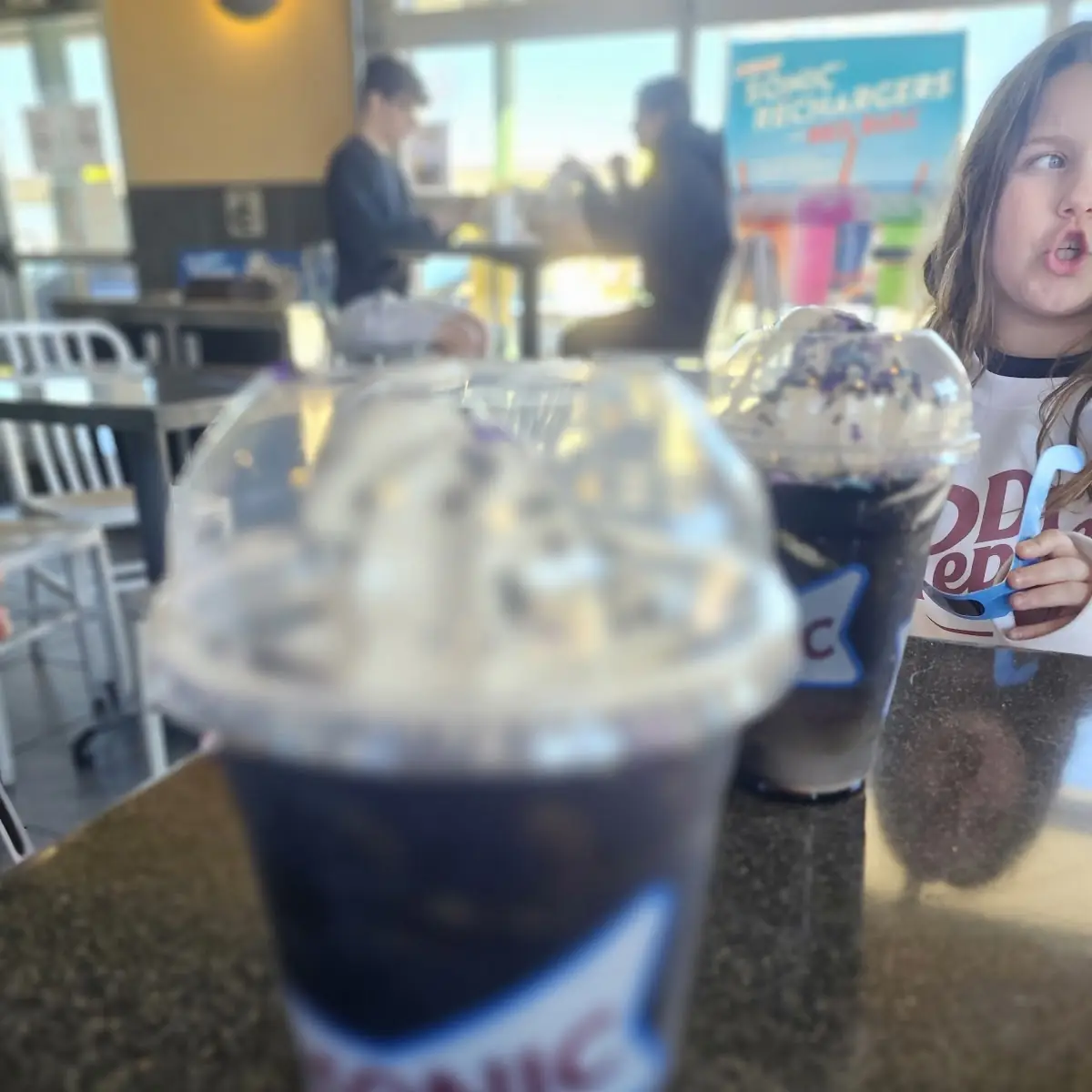 Blackout Slush Float